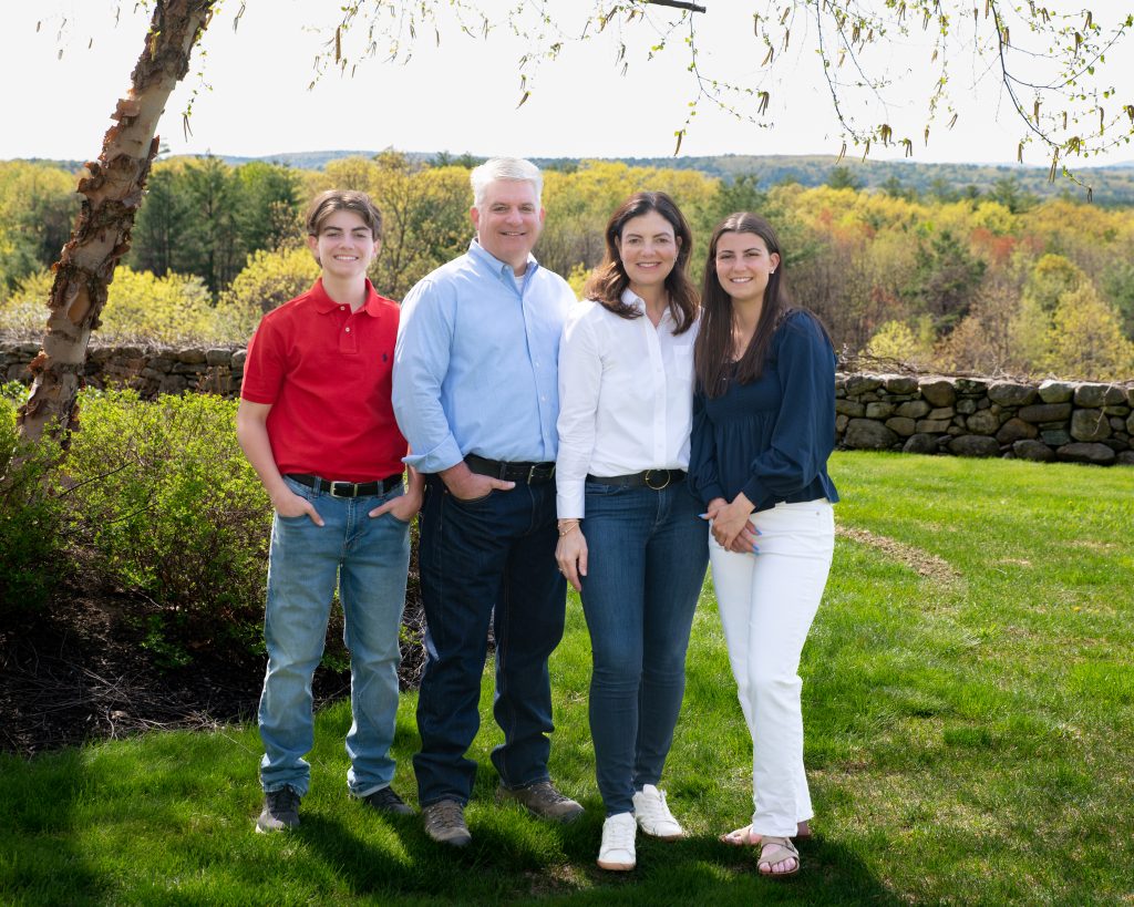 Kelly Ayotte with Family