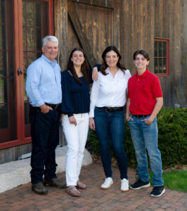 Kelly Ayotte and her family